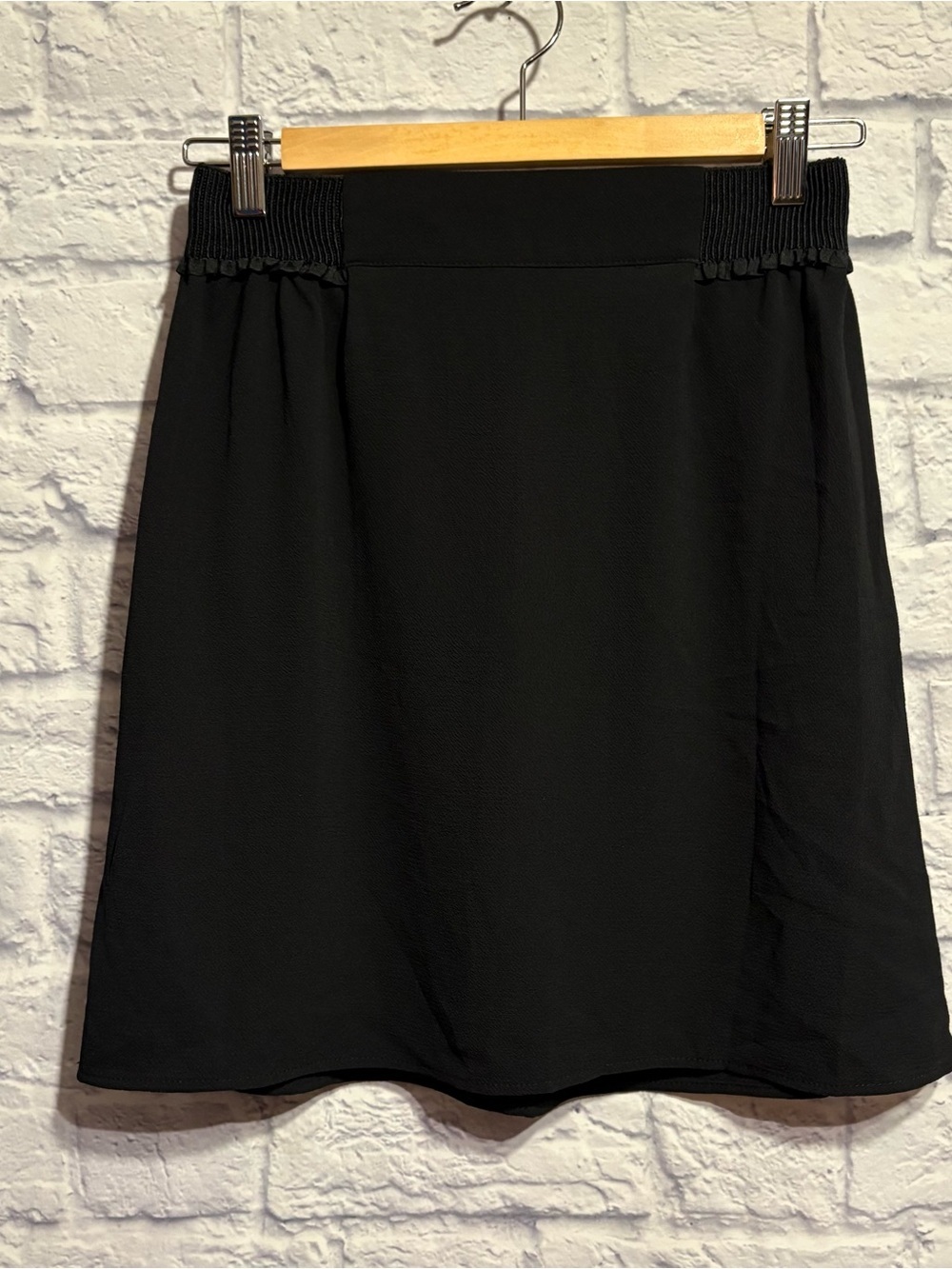 NAF NAF Paris Classic Black Women's A-Line Skirt EU 34 (XS)